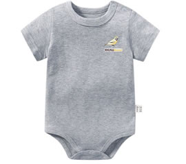 Short Sleeved Baby Jumpsuit